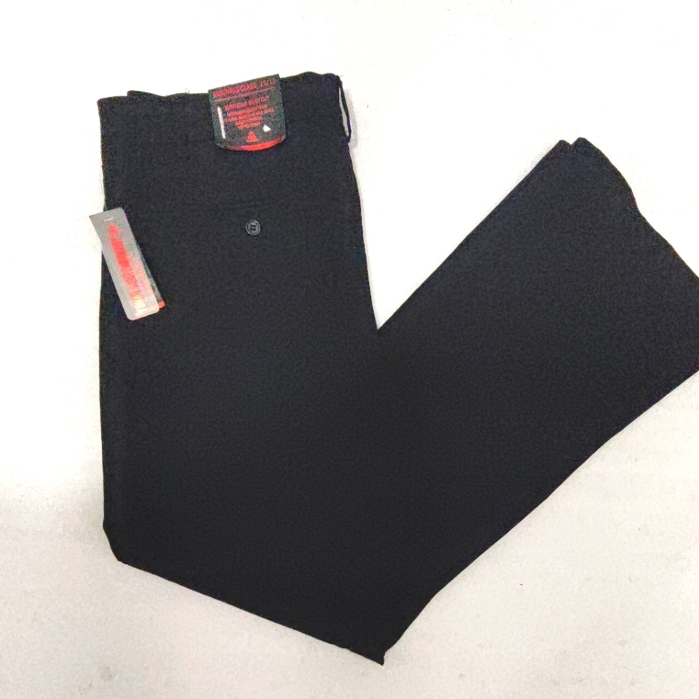 Sapphire Red Black Slimming Bootcut Business Class Pants‎ Juniors 15/16  Stretch
